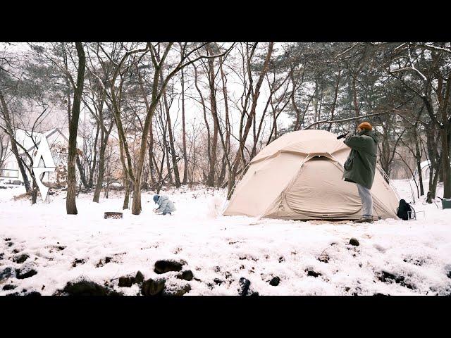 #2-4 The most beautiful winter camping in the world