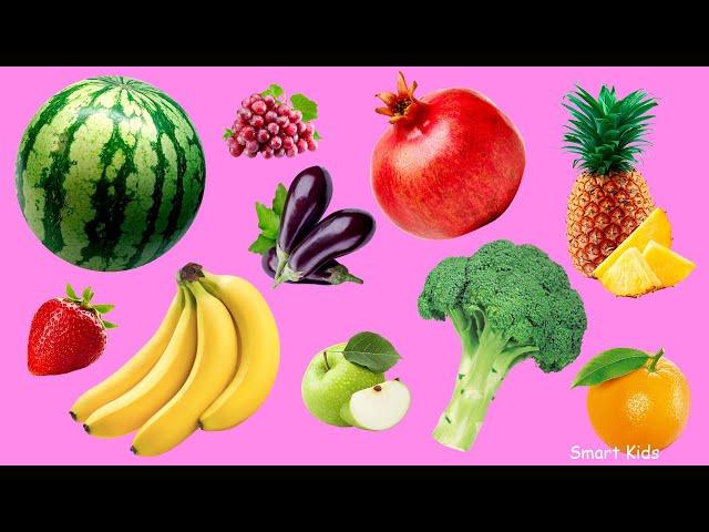 Learn names Tropical Fruits and Vegetables in English | Learning Tropical Fruits&Vegetables for Kids