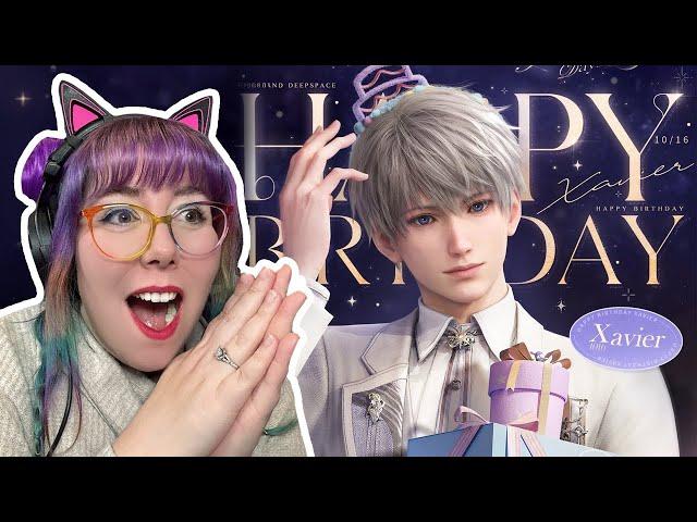 XAVIER'S BIRTHDAY - Love and Deepspace Trailer Reaction - Zamber Reacts