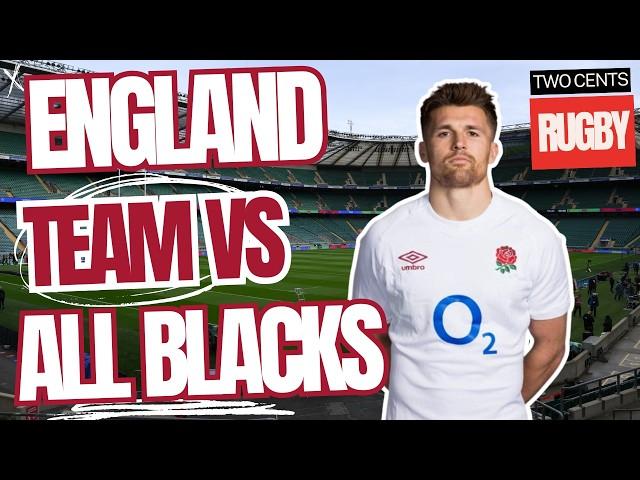 England Go with 6-2 Split for All Blacks Clash | Rugby 2024