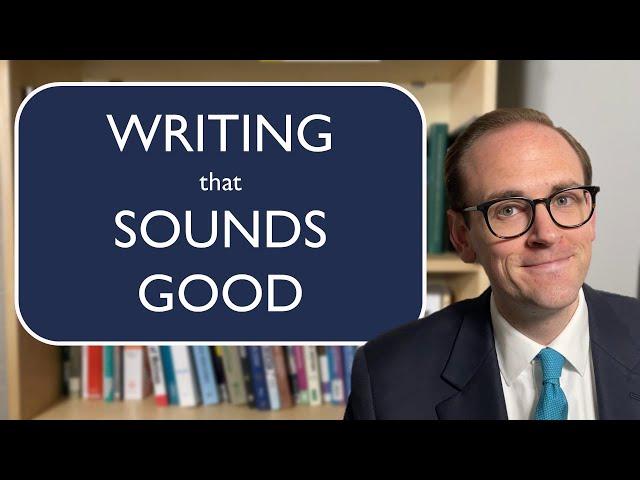 Make Your Writing Flow | Sound, Rhythm, and Even Contractions