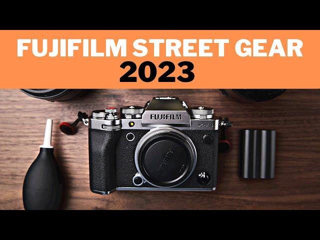 What's in my Bag 2023 - Fujifilm Street Photography