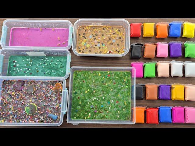 Relaxing Slime Mixing with Satisfying Clay