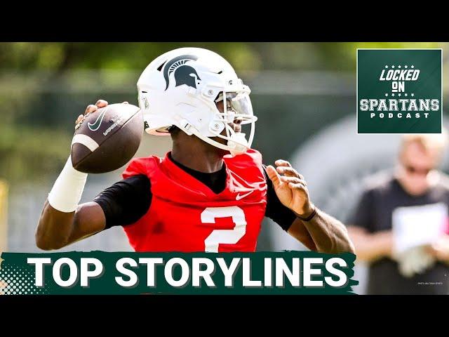 MSU football's 4 BIGGEST STORYLINES that will shape the season; How Jonathan Smith is rebuilding MSU