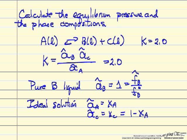 Chemical and Phase Equilibrium