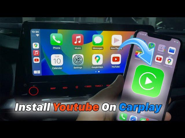 iPhone X - How To Install Youtube On Carplay