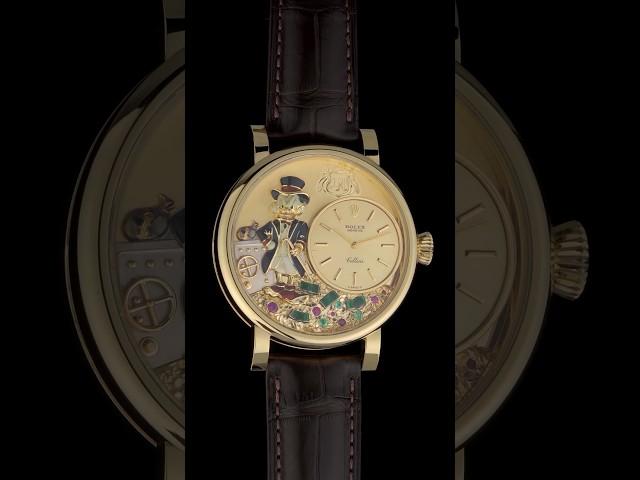 Another individual watch project. Custom Rolex and Uncle Scrooge. The only one in the world.