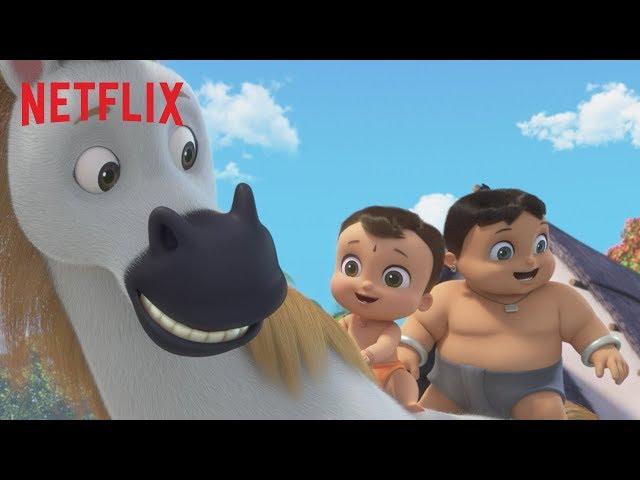 Riding Horses  Mighty Little Bheem | Netflix Jr