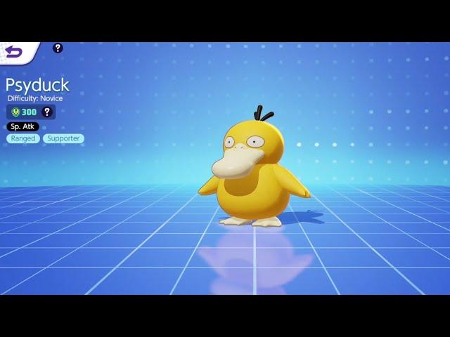 Pokemon UNITE: Psyduck (Supporter) Gameplay