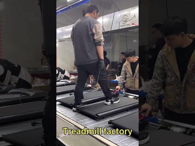 treadmill factory #factory #treadmill #gymworkout #machine #foldingtreadmill #foldabletreadmill