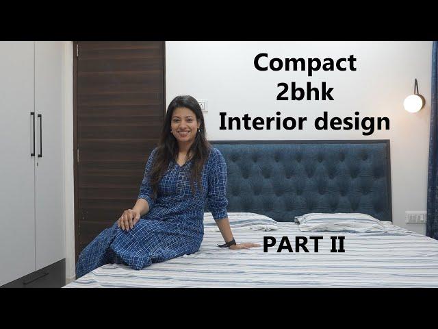 2 bhk home interior design | Bedroom & Kitchen interior design ideas for small house Part 2