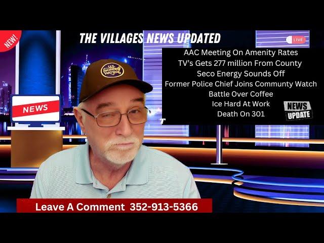 The Villages News Updated 3-7-2025 - DEATH On 301 - News IN and AROUND The Villages Florida - in 4K