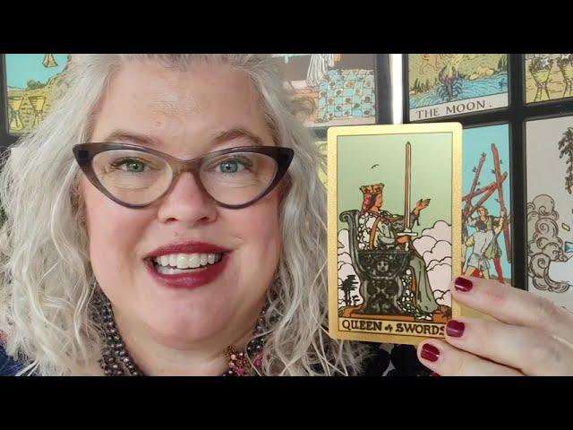 Tuesday Card: Queen of Swords