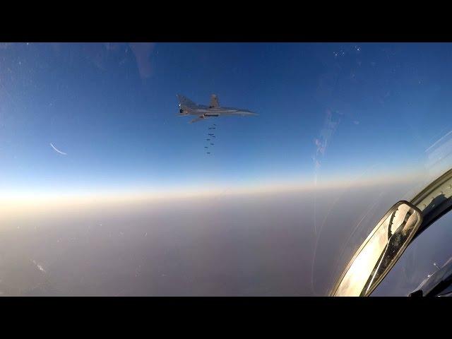 Сoncentrated strike on ISIS objects near Raqqah