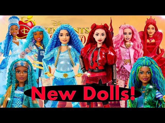 Disney DESCENDANTS: The RISE of RED Mattel Dolls REVEALED!!