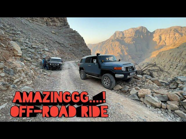 OFF ROAD RIDE AT UAE | WADI SAAL | RAK DUBAI | FJ TRIP | DUBAI MOUNTAIN | HIKING DESERT | KCM VISION