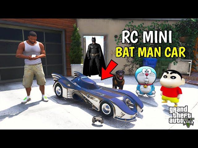 Shinchan and Franklin Stealing Rc Mini Batman Super Car in GTA 5