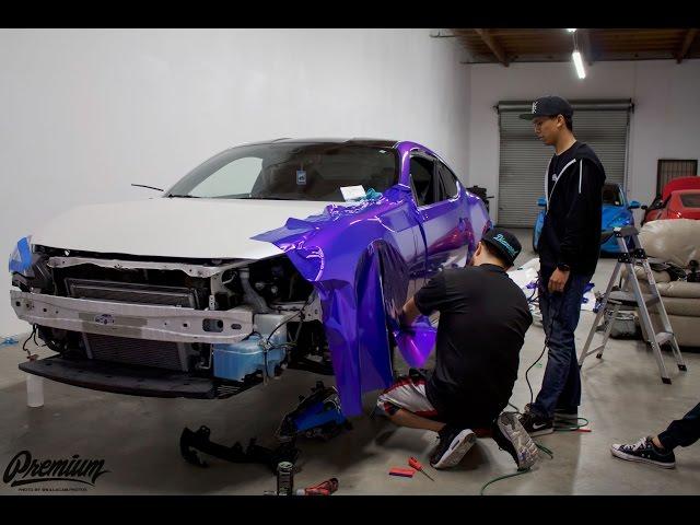 WRAPPING TJ HUNT'S BRZ - (NEW WRAP REVEAL)