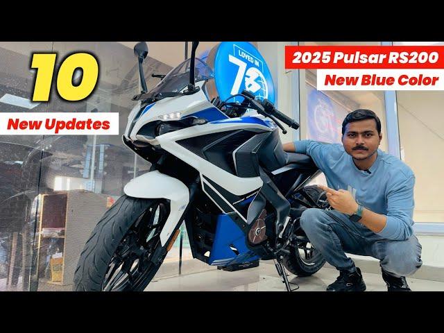 2025 Bajaj Pulsar RS200 New Model Review | New Color | Bluetooth Connect | On Road Price | Mileage