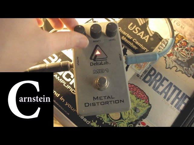 DeltaLab MD1 Metal Distortion Demo