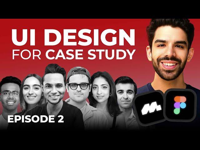 How to Start UX Case Study’s UI Design?