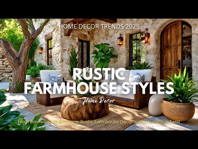 Rustic Meets Modern: 10 Stunning Decor Ideas for a Refined Farmhouse Look
