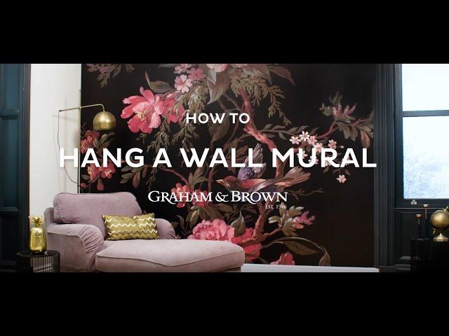 How To Hang A Wall Mural | Graham & Brown