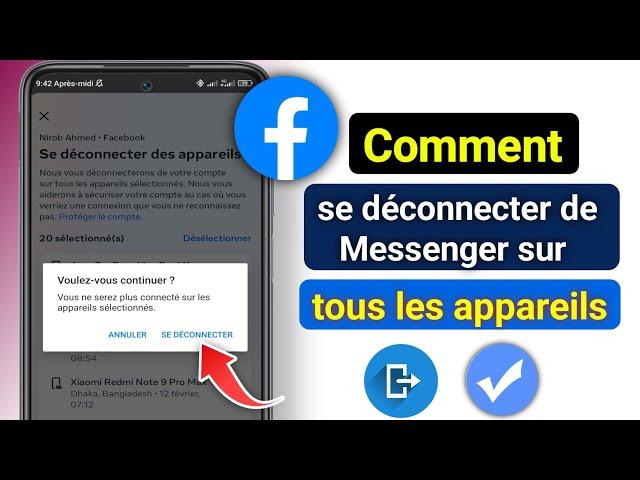 Como Sair do Messenger em Todos os Dispositivos (Maneira Fácil) Sair do Facebook Messenger