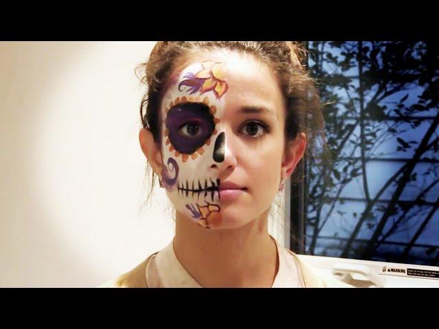 BookTrib's Day of the Dead Makeup | Halloween Makeup Tutorial | Easy Halloween Makeup