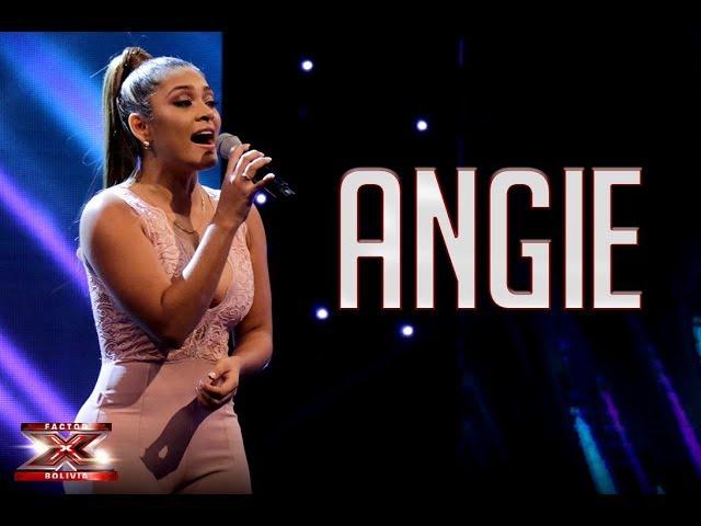 Angie Cardona se apodera del escenario | 6 Sillas | Chris | Factor X Bolivia 2018