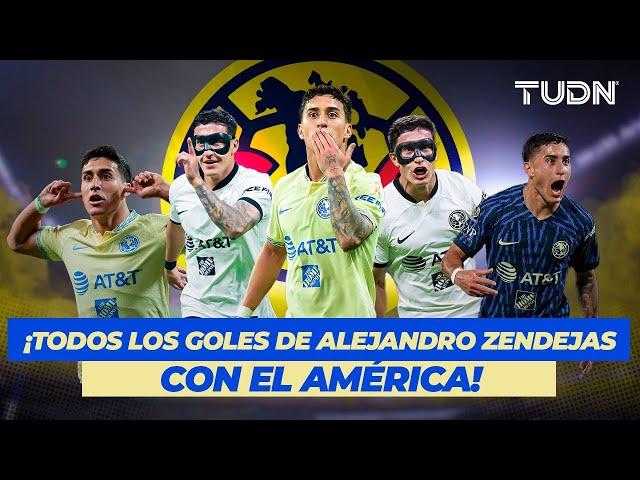 ️¡MÁQUINA ROMPEREDES! Todos los GOLAZOS de Zendejas con América | TUDN