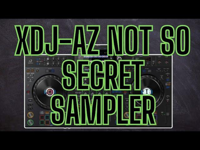 AlphaTheta XDJ-AZ Tips & Tricks - Loop Sample