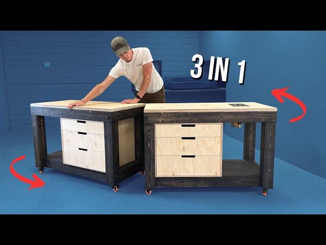 The Ultimate SMALL SHOP Workbench