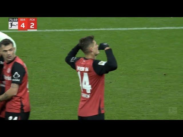 Patrick Schick Hattrick Goals, Bayer Leverkusen vs Heidenheim (4-2) All Goals & Extended Highlights