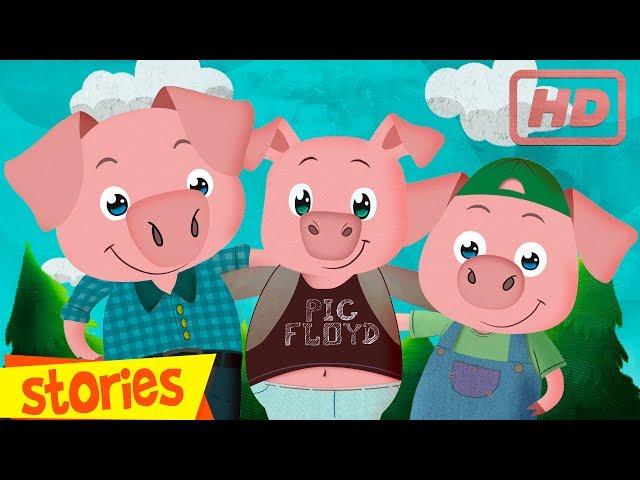 The Three Little Pigs | Epic Fairytale Adventure | Full Story - Clap Clap Kids