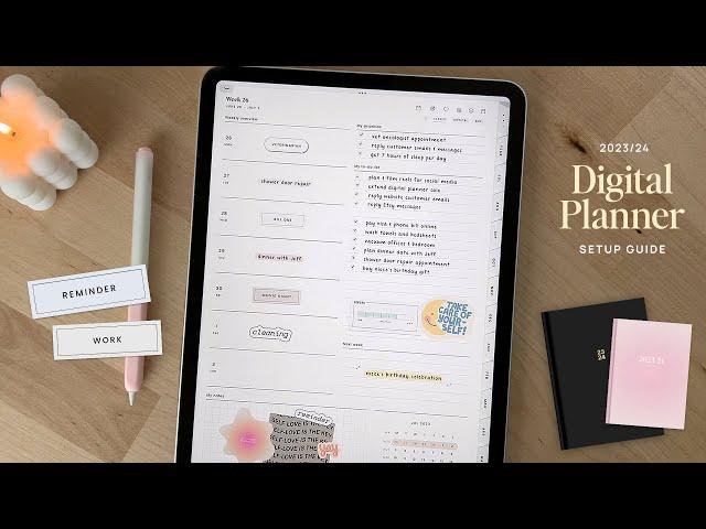 2023-24 Midyear iPad Planner  | GoodNotes 5 Setup Guide