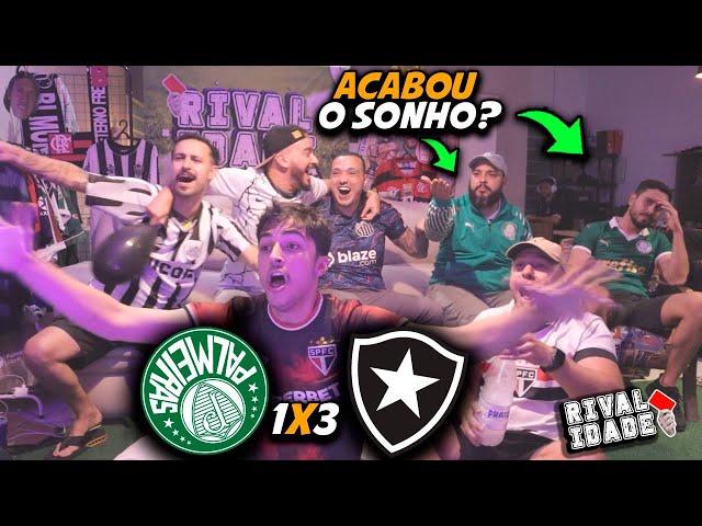 React Palmeiras 1x3 Botafogo | Melhores momentos | Gols | Brasileirão