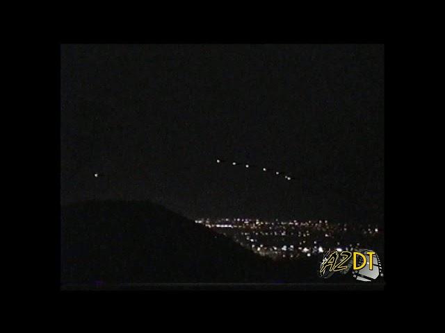 1997 Phoenix, Arizona UFO Lights  - ORIGNAL VIDEO