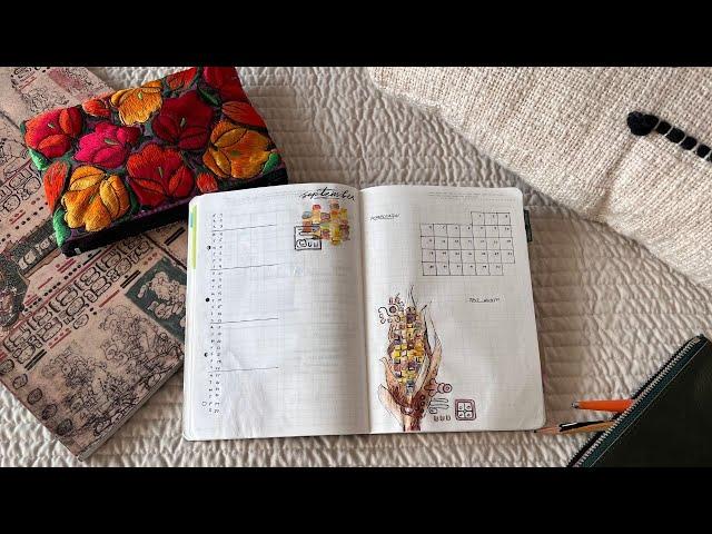 PLAN WITH ME | September 2023 Bullet Journal Setup