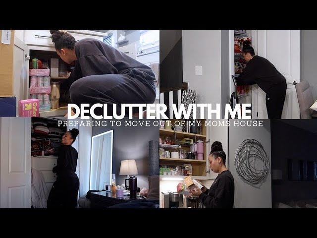 declutter with me to move out my momma's house *this will motivate you*