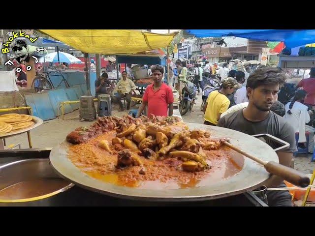 100 kilo Desi ghee wala Tawa Chicken | 150 kg Ghee wala Laccha Paratha | Indian Street Food