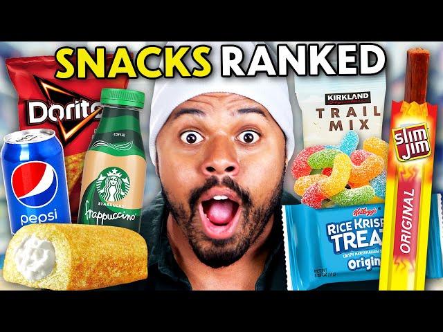 We Make The Ultimate Snack Tier List!