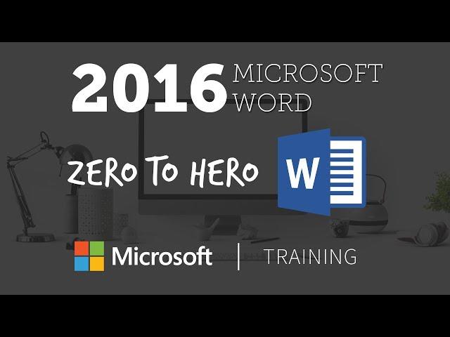 Introduction to Microsoft Word - Word 2016 Tutorial [1/52]