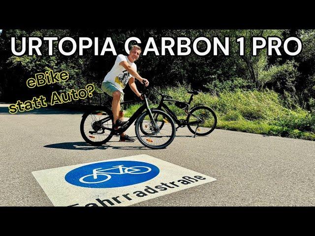 Urtopia Carbon 1 Pro Smart E-Bike: Alternative zum Auto in Stadt und Umland? Test | Review | 2024