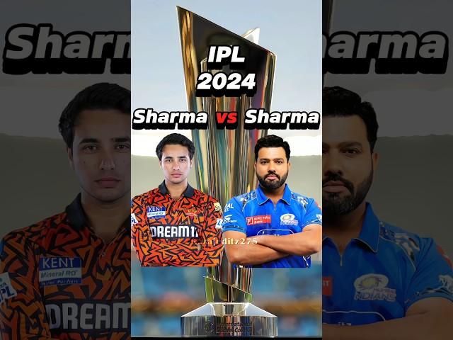Abhishek Sharma vs Rohit Sharma in IPL 2024 