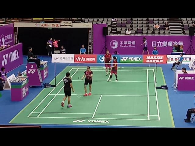 2018 Chinese Taipei Open Lee Yang/Hsu Ya Ching v.s. Po Li Wei / Chang Ching Hui