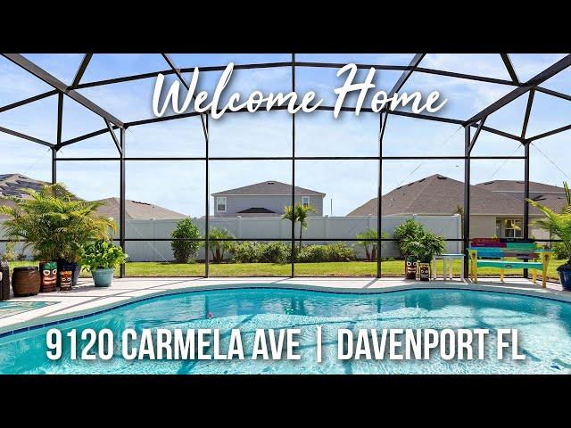 Davenport FL Pool Home For Sale At 9120 Carmela Avenue Davenport FL 33897 | 321-624-2753