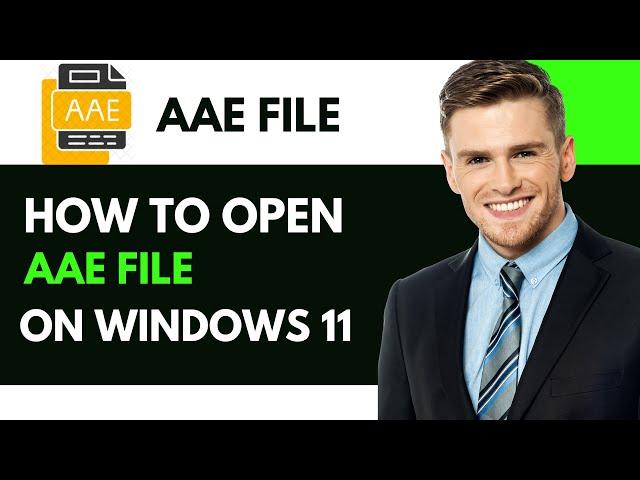 HOW TO open aae file in WINDOWS 11 2025 (FULL TUTORIAL)