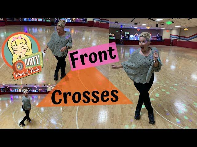 How to Do Front Crosses on Roller Skates