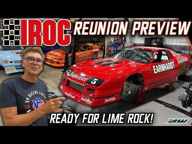 Ray Evernham's IROC Race Car Fleet Getting Ready For IROC at Lime Rock Reunion!